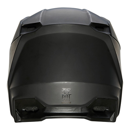 Kask cross FOX V1 MATTE BLACK czarny mat