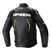 Kurtka skórzana SPIDI EVORIDER 2 BLACK/YELLOW FLUO czarny żółty fluo