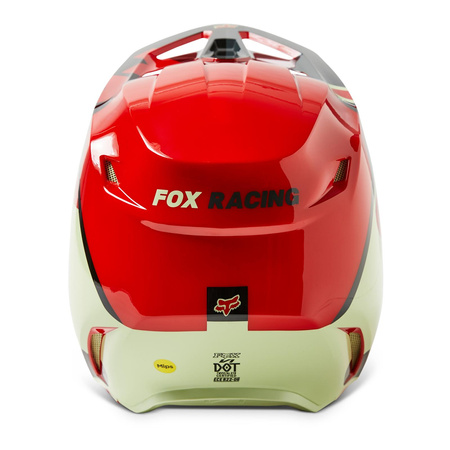 Kask cross FOX V1 XPOZR FLUO RED czerwony fluo