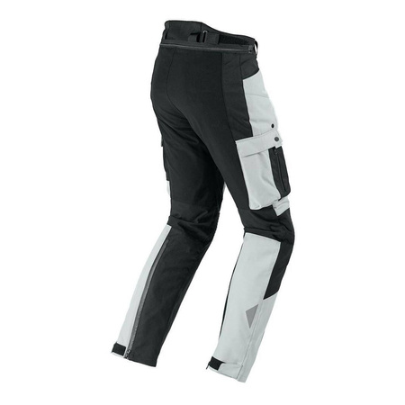 Spodnie tekstylne SPIDI ALLROAD BLACK/ICE szary czarny