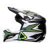 Kask cross z goglami LEATT KIT MOTO 3.5 STORM TEAL biały czarny żółty fluo