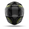 Kask integralny AIROH CONNOR GAMER GLOSS czarny szary żółty fluo biały