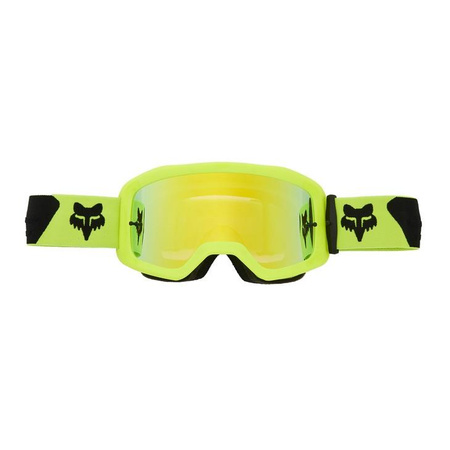 Gogle motocyklowe FOX MAIN CORE FLUORESCENT YELLOW żółty fluo