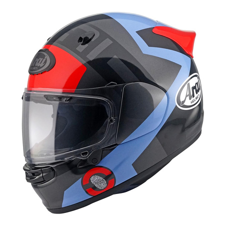 Kask integralny ARAI QUANTIC Space blue niebieski czerwony grafitowy