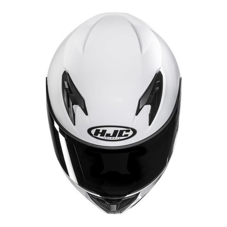 Kask dziecięcy integralny HJC Y10 SOLID PEARL WHITE biały
