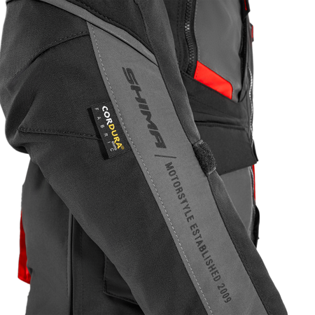 Kurtka tekstylna SHIMA HERO 2.0 MEN RED czarny szary czerwony