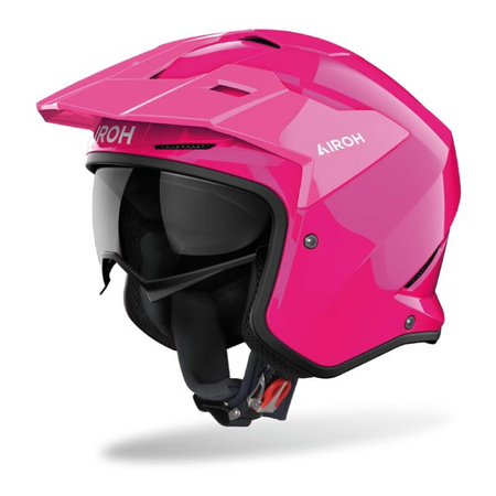 Kask otwarty AIROH KOMBAKT COLOR PINK GLOSS różowy