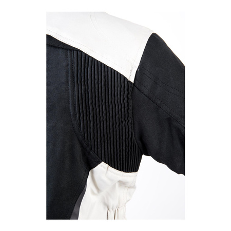 Kurtka tekstylna damska OZONE DELTA IV LADY BLACK/LIGHT GREY czarny szary