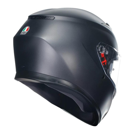 Kask integralny AGV K3 BLACK MATT czarny mat