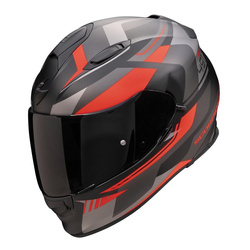 Kask integralny SCORPION EXO-491 ABILIS BLACK/SILVER/RED czarny srebrny czerwony