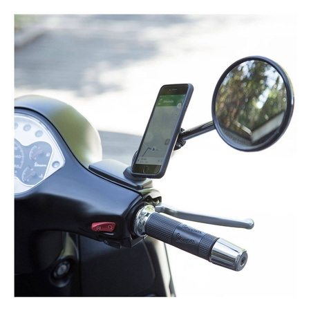 Uchwyt do mocowania SP CONNECT MIRROR MOTO MOUNT NA LUSTERKO BLACK czarny