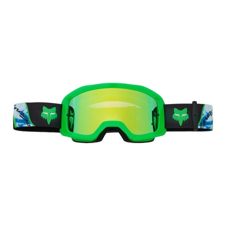 Gogle motocyklowe FOX MAIN ATLAS BLACK/GREEN czarny zielony
