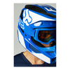 Kask cross FOX V1 REVN BLUE niebieski biały czarny