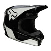 Kask cross FOX V1 REVN BLACK/WHITE czarny biały