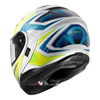 Kask szczękowy SHOEI NEOTEC 3 ANTHEM TC-3 biały żółty fluo niebieski