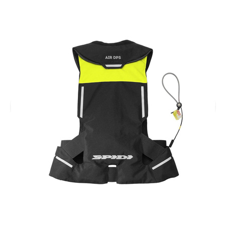 Kamizelka z poduszką powietrzną SPIDI AIR DPS YELLOW FLUO czarny żółty fluo