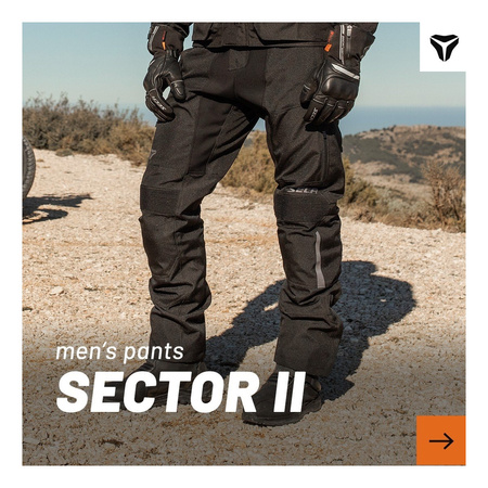 Spodnie tekstylne SECA SECTOR II BLACK czarny