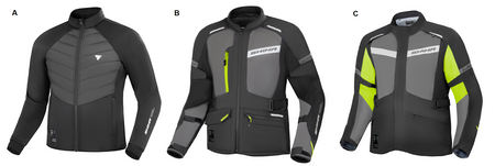 Kurtka tekstylna SHIMA ALPHA FLUO
