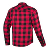 Koszula motocyklowa BROGER ALASKA RED/BLACK czarny czerwony