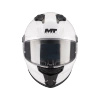 Kask integralny dziecięcy MT STINGER 2 KIDS PURE GLOSS WHITE biały