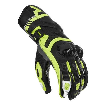 Rękawice sportowe REBELHORN ST LONG BLACK/GREY/FLO YELLOW czarny szary żółty fluo