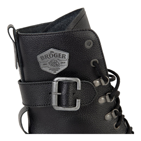 Buty krótkie BROGER OHIO BLACK czarny