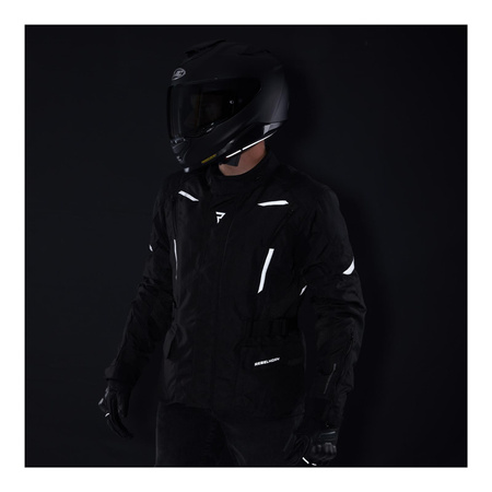 Kurtka tekstylna REBELHORN SCOUT BLACK czarny