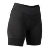 Spodenki rowerowe damskie FOX LADY TECBASE LITE LINER BLACK czarny