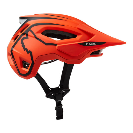 Kask rowerowy FOX SPEEDFRAME PRO DVIDE FLUO ORANGE pomarańczowy fluo