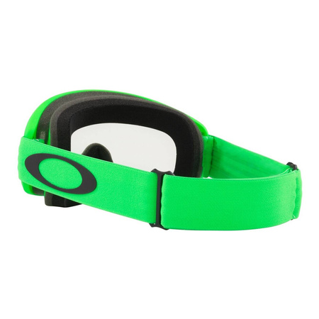 Gogle motocyklowe OAKLEY O FRAME 2.0 PRO XS MX MOTO GREEN CLEAR zielony