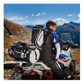 Torba na siedzenie motocykla HELD CARRY-BAG BLACK/WHITE biały czarny