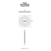 Uniwersalny adapter QUAD LOCK MAG czarny