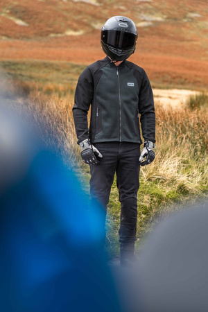 Kurtka tekstylna KNOX HONISTER MK2 BLACK czarny