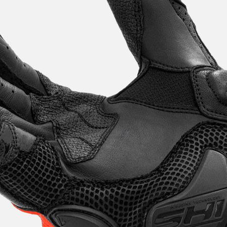 Rękawice sportowe SHIMA RS-3 RED FLUO czarny czerwony fluo