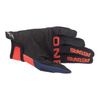 Rękawice cross ALPINESTARS RADAR DARK BLUE/FLUO RED granatowy czerwony fluo