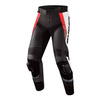 Spodnie skórzane SHIMA STR 2.0 RED FLUO czarny biały czerwony fluo