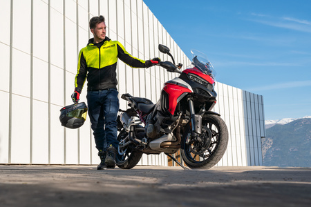 Bluza motocyklowa SHIMA DAYBREAKER MEN FLUO żółty fluo czarny