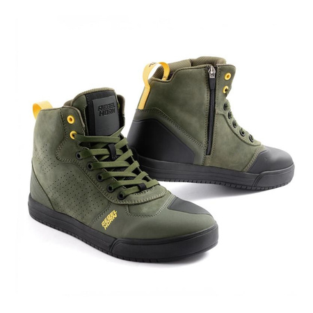Trampki motocyklowe REBELHORN SPIKE OLIVE zielony