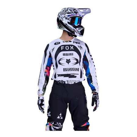 Bluza cross FOX 180 IMAGE COSMO WHITE/BLACK biały czarny