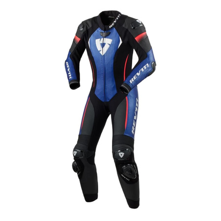 Kombinezon jednoczęściowy damski REVIT XENA 4 LADY BLACK/BLUE czarny niebieski czerwony
