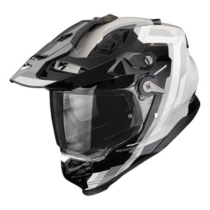 Kask integralny SCORPION ADF-9000 AIR PATROL BLACK/SILVER/RED czarny srebrny