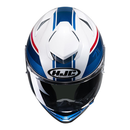 Kask integralny HJC RPHA 71 MAPOS WHITE/BLUE biały niebieski czerwony