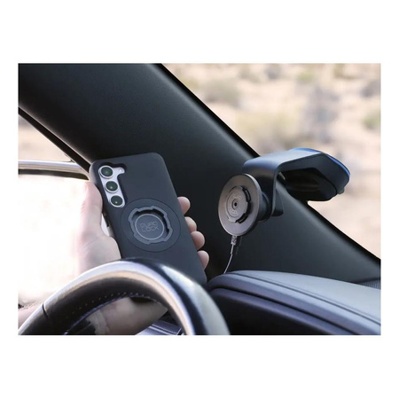 Podstawa QUAD LOCK z przyssawką do szyby/deski rozdzielczej czarny