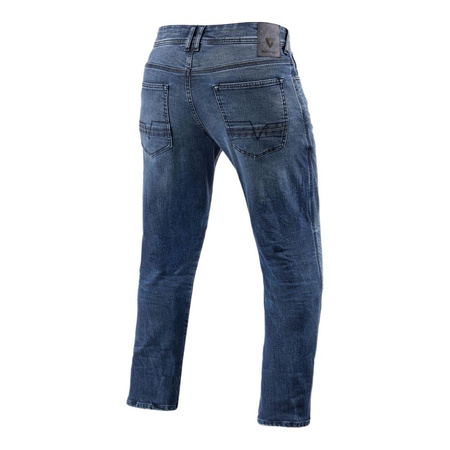 Jeansy motocyklowe REVIT DETROIT 2 MEDIUM BLUE niebieski