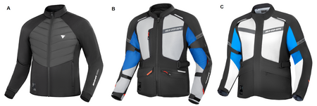Kurtka tekstylna SHIMA ALPHA BLUE