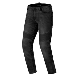 Jeansy motocyklowe SHIMA ZENITH BLACK czarny