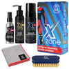 Zestaw do czyszczenia i konserwacji odzieży skórzanej XZONE STRONG Z JONAMI WOMAN + SZCZOTKA 350ml