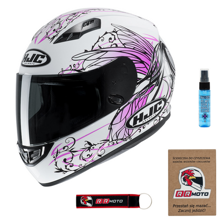 Kask integralny HJC CS-15 NAVIYA WHITE/PINK biały różowy czarny