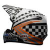 Kask cross BELL MX-9 MIPS TAGGER CHECK ME OUT GLOSS WHITE/BLACK biały czarny mat czerwony fluo niebieski zielony