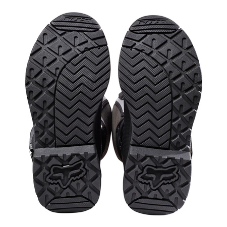 Buty cross dziecięce FOX JUNIOR COMP BLACK czarny biały
